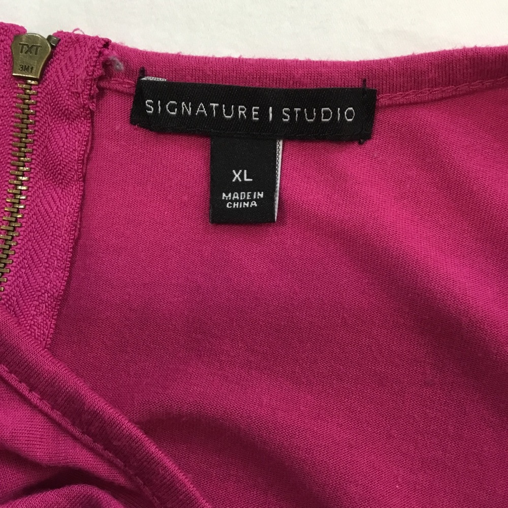 🛍Signature Studio Hi-Lo Top XL, Multi Color Front - Picture 3 of 7